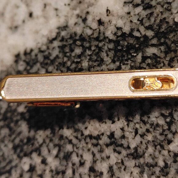 Celine Tie Clip Silver 925 stamped / Gold Plated - Picture 16 of 16